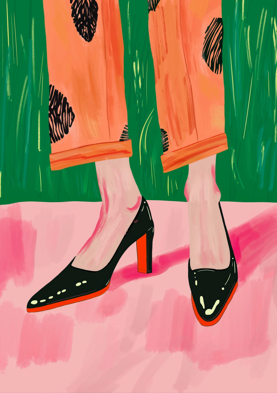 Chic Stroll - Print only
