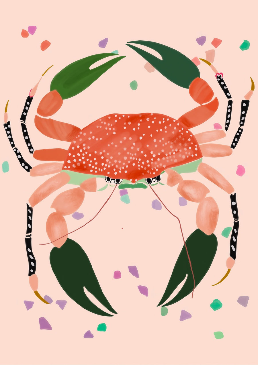 crab fiesta - Print only