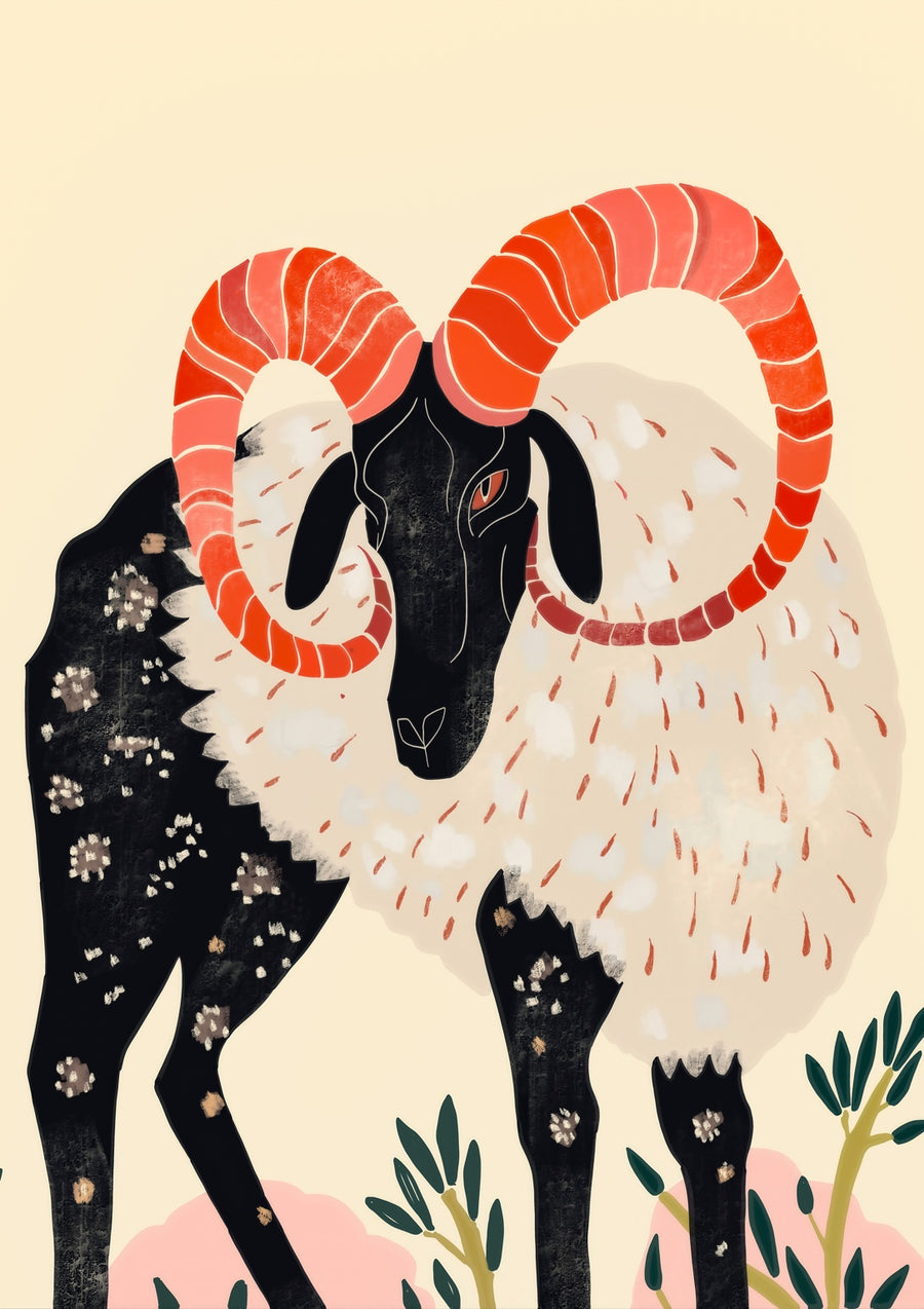 Majestic Ram - Print only