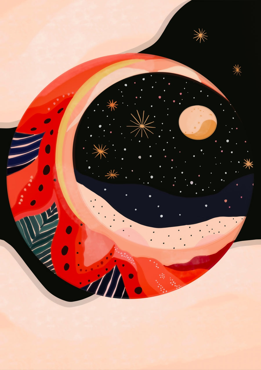 Mystic Moon II - Print only