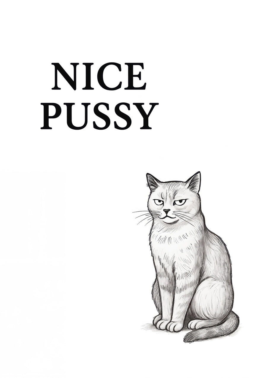 Leuke poes - Print only