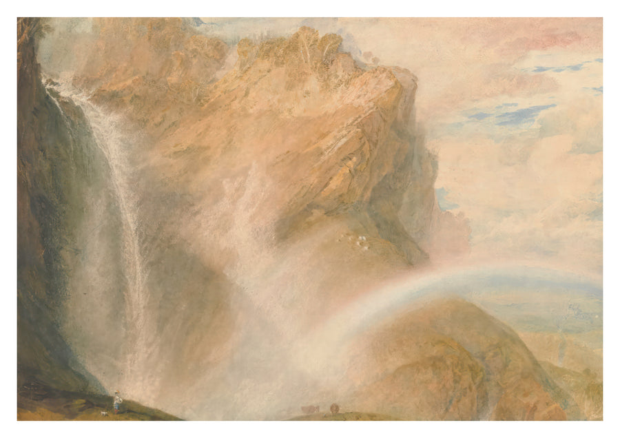Bovenste waterval van de Reichenbach - Print only