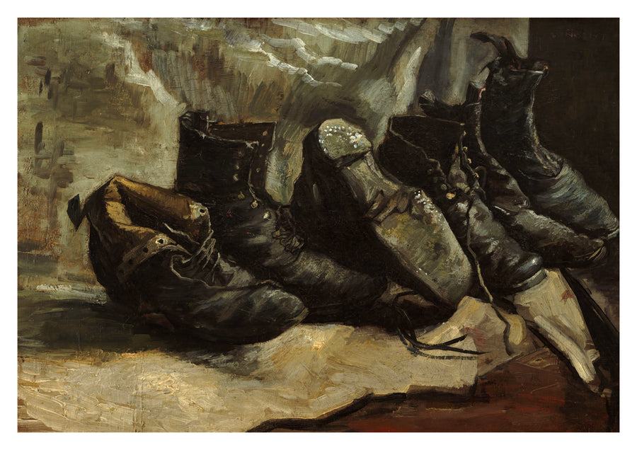 Drie Paar Schoenen - Print only