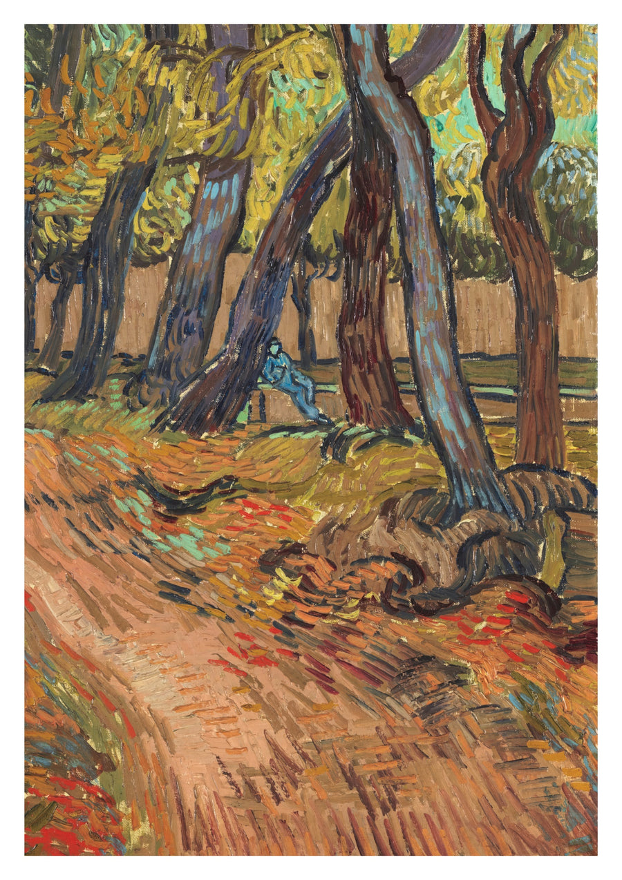 Path in the Garden of the Asylum - Print only