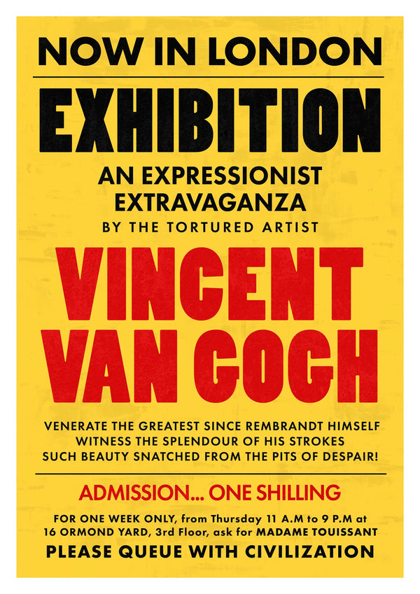 London Exhibition, Vincent Van Gogh