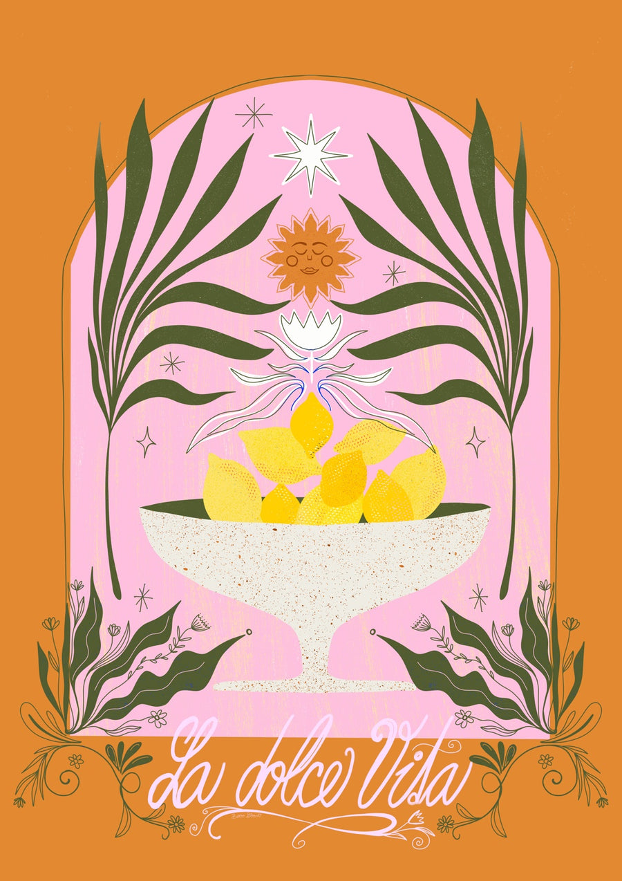La Dolce Vita Terra - Print only