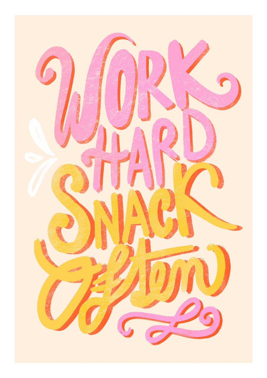 Snack Often - Print only