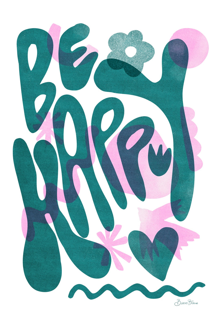 Riso Be Happy - Print only