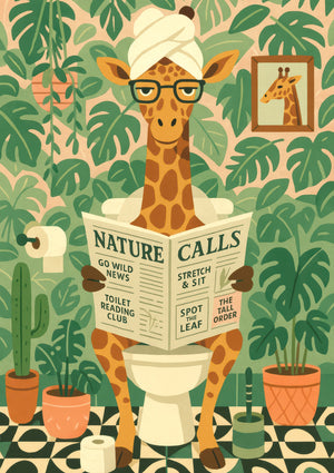 Giraffe Toilet