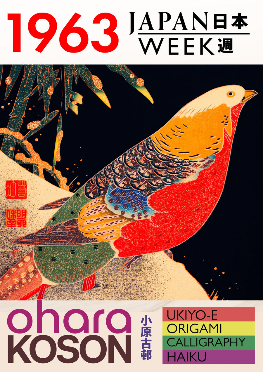 Semaine du Faisan Doré au Japon - Print only