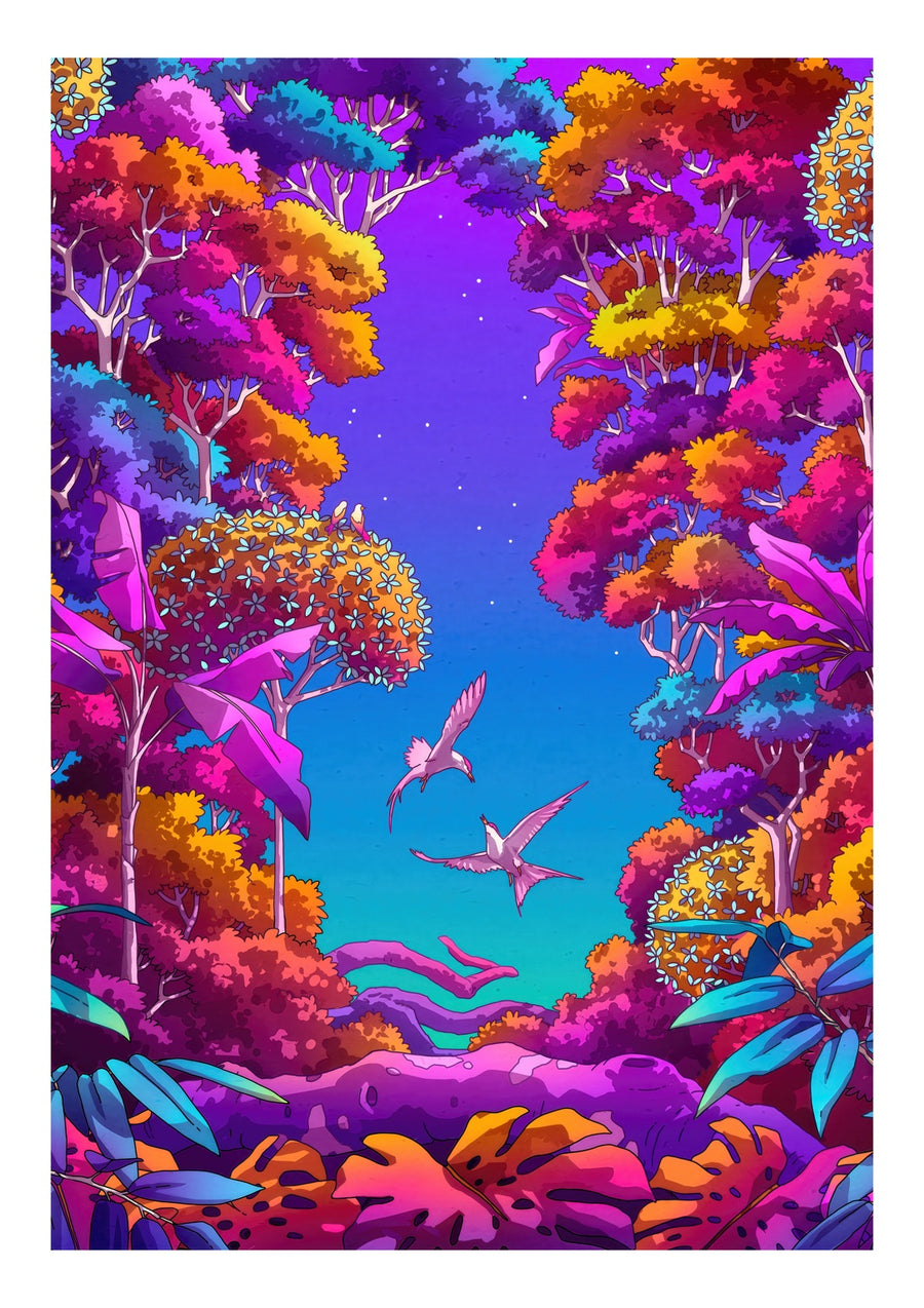 Paradise Blips - Print only
