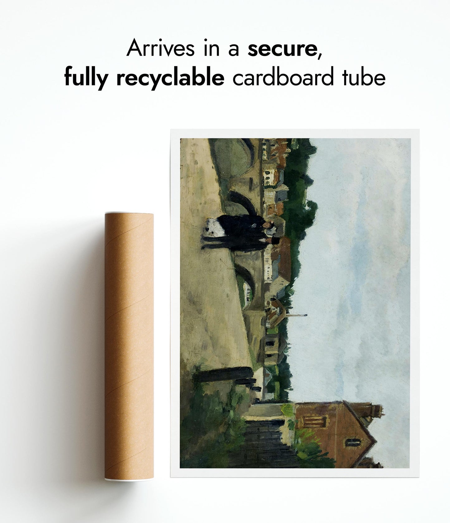 Der Chemin l'Ecluse und die Pontoise Brücke