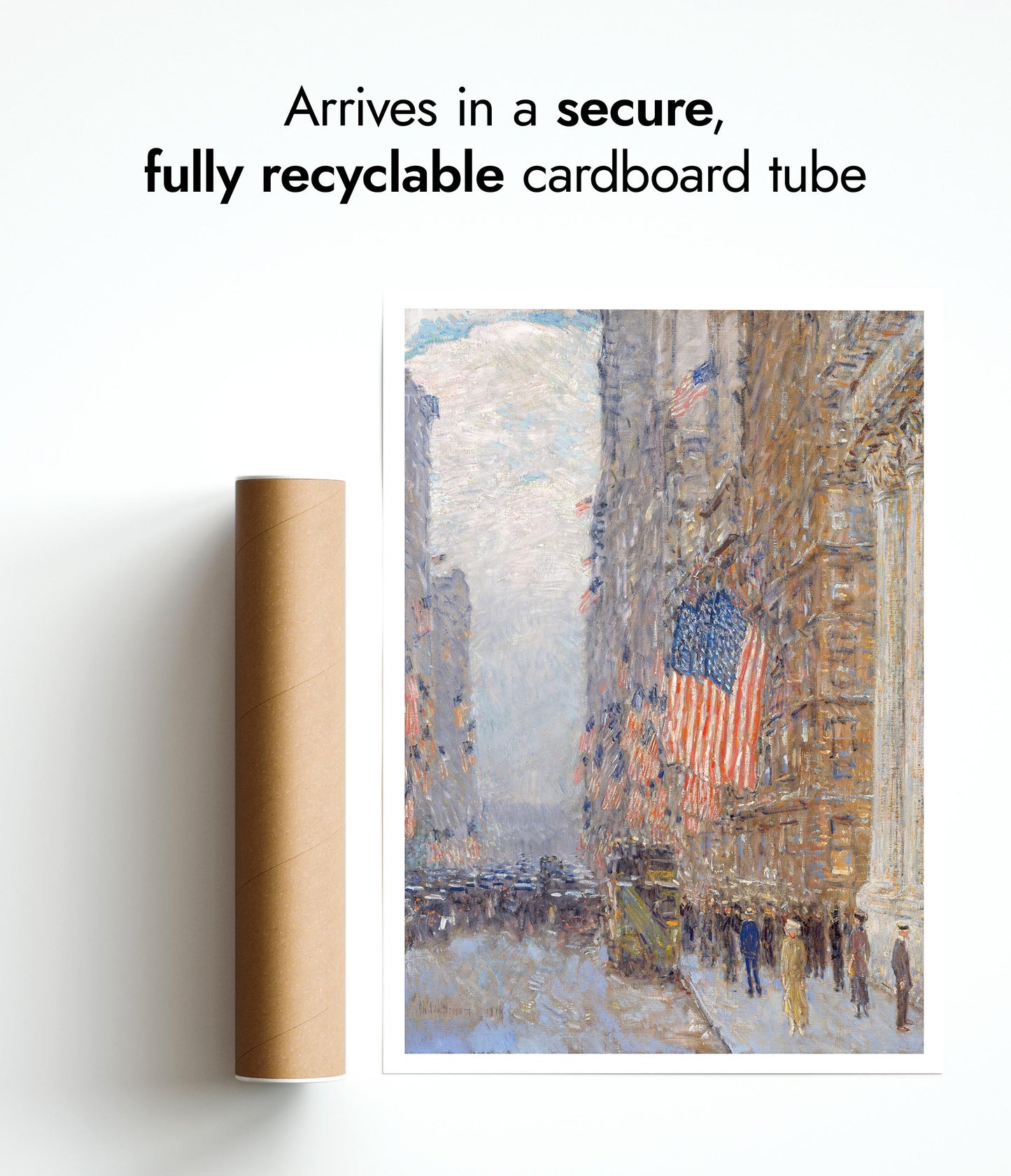 Drapeaux sur le Waldorf