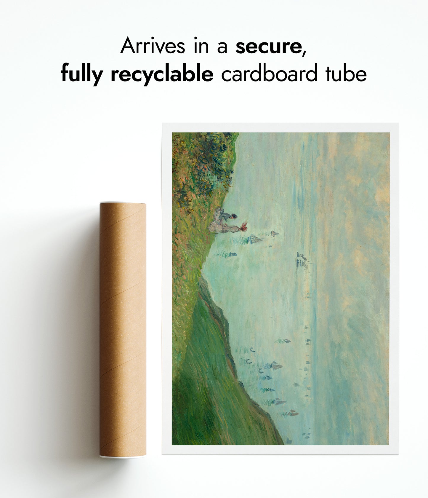 Kliffen bij Pourville