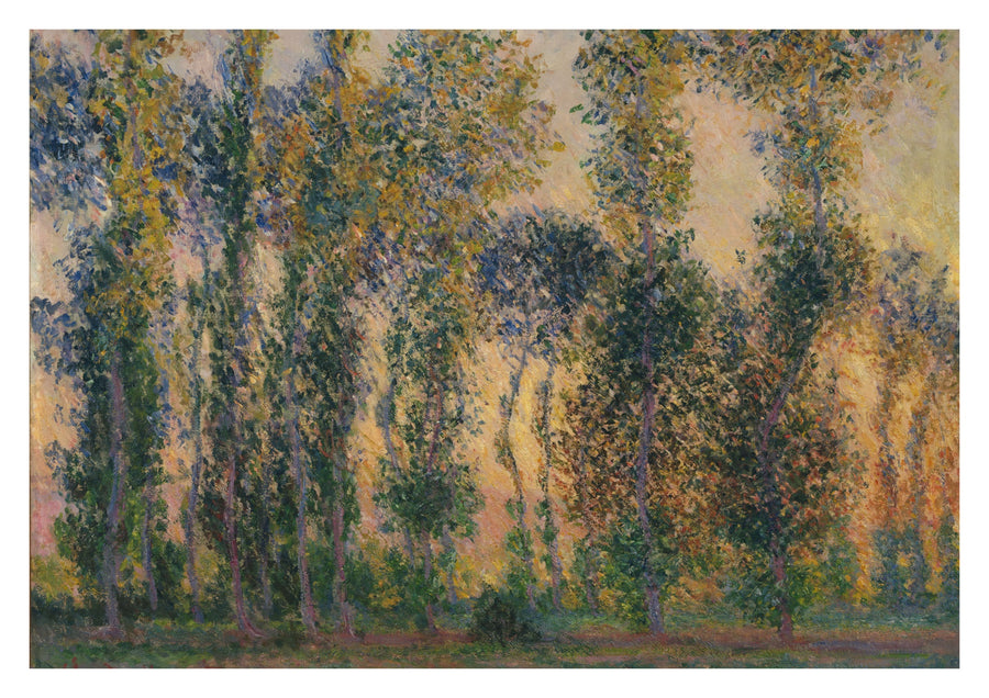 Poplars at Giverny, Sunrise - Print only