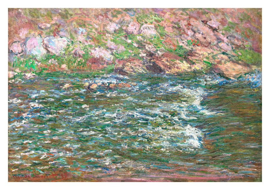 Rapids on the Petite Creuse at Fresselines - Print only