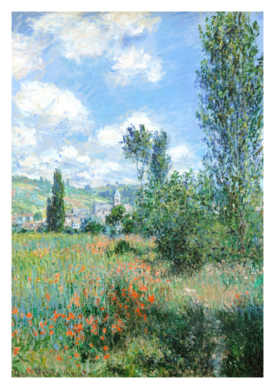 Blick auf Vétheuil - Print only