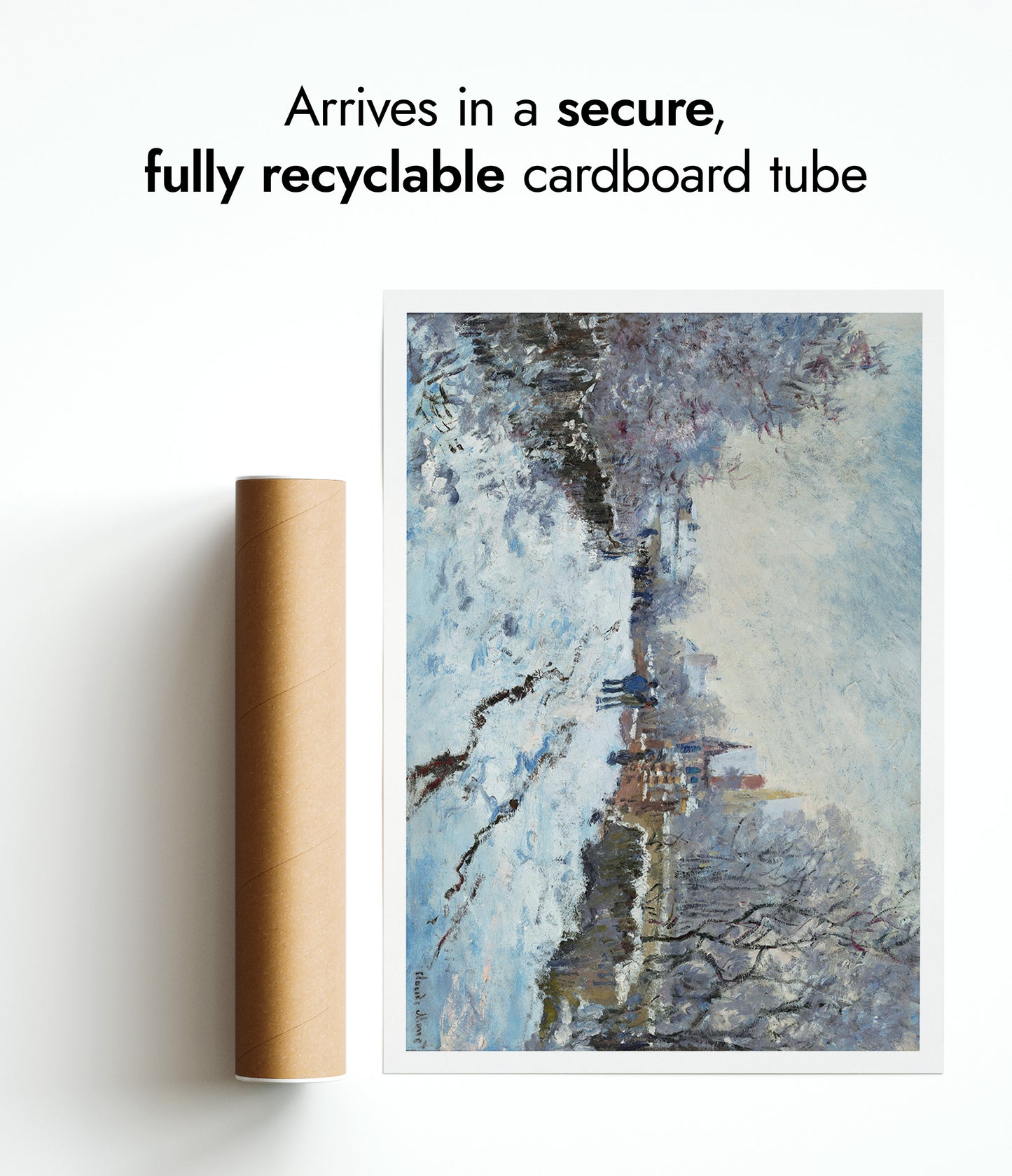 Snow Scene at Argenteuil