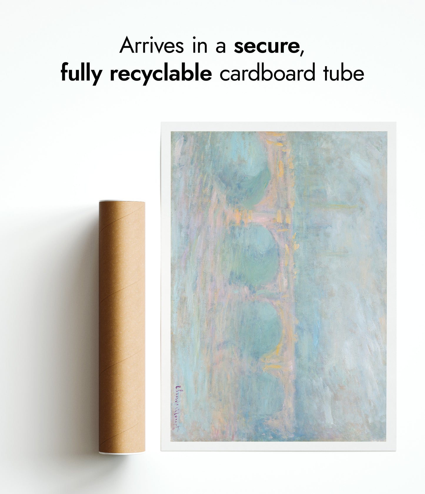 Waterloo Bridge, London, vid solnedgången