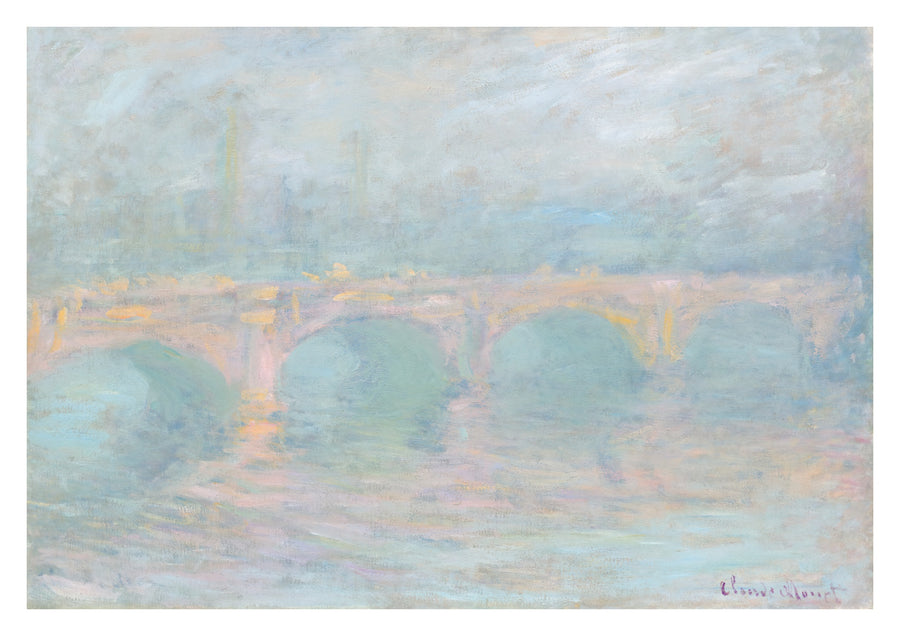 Waterloo Bridge, London, at Sunset - Print only