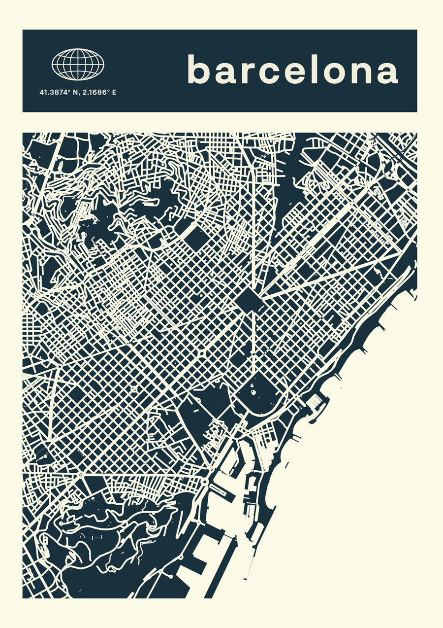 Barcelona - Print only
