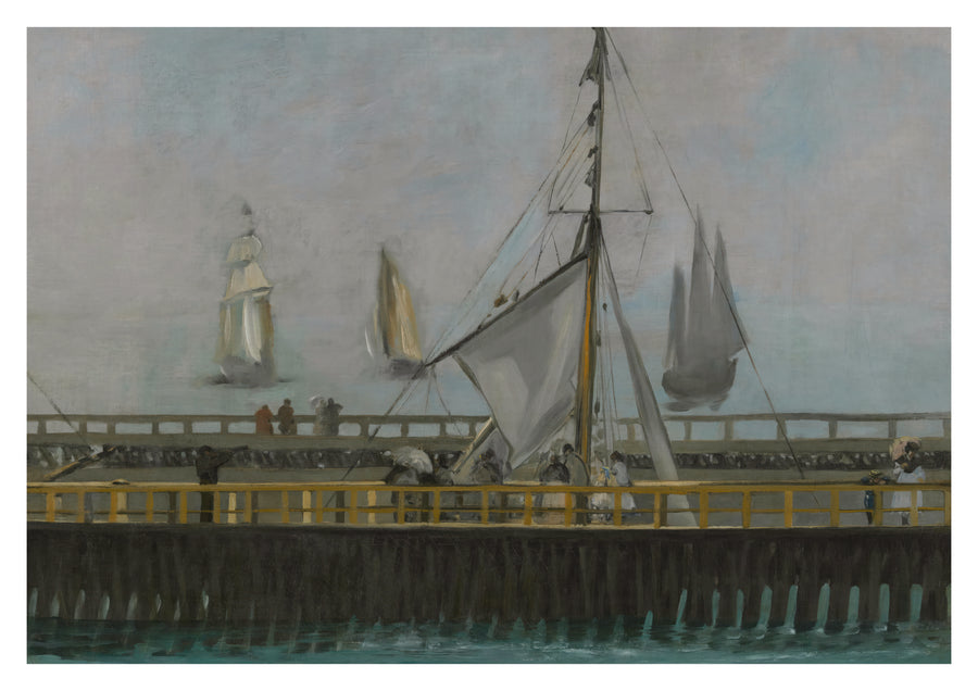Das Jetty von Boulogne-sur-Mer - Print only