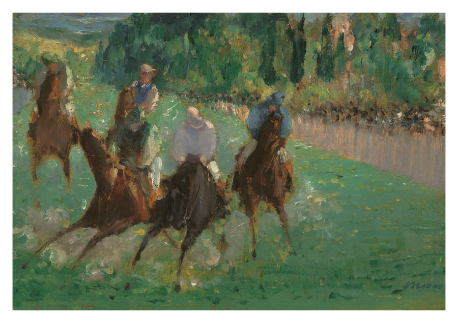 At the Races - Print only