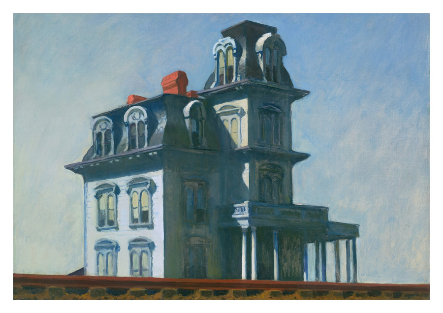 House by the Railroad - Print only