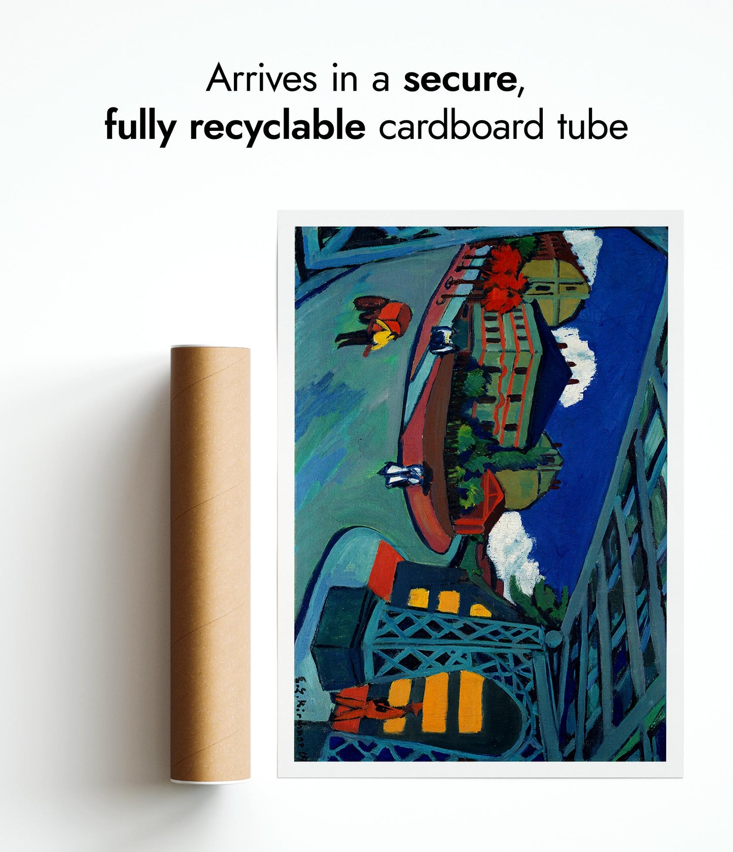 Railway Bridge on Löbtauer Straße in Dresden