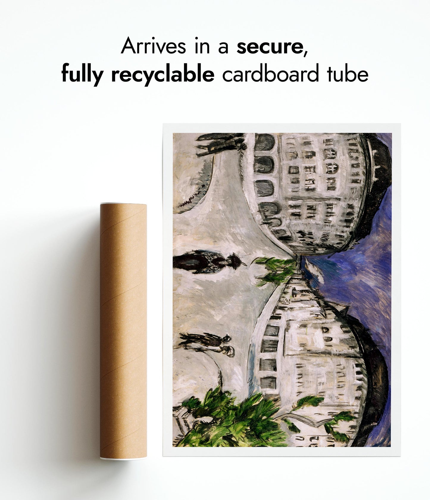 Street at Schöneberg City Park