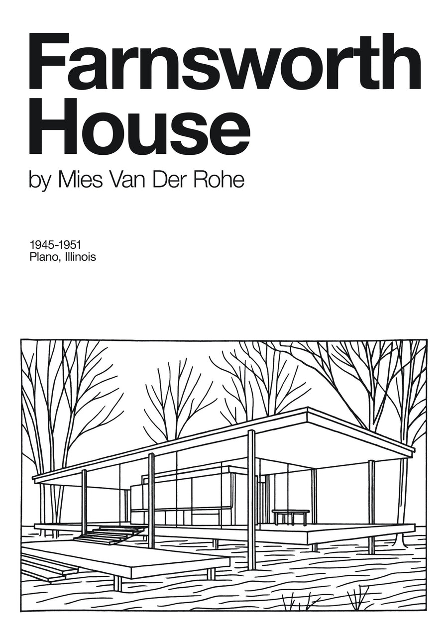 Farnsworth-huset - Print only