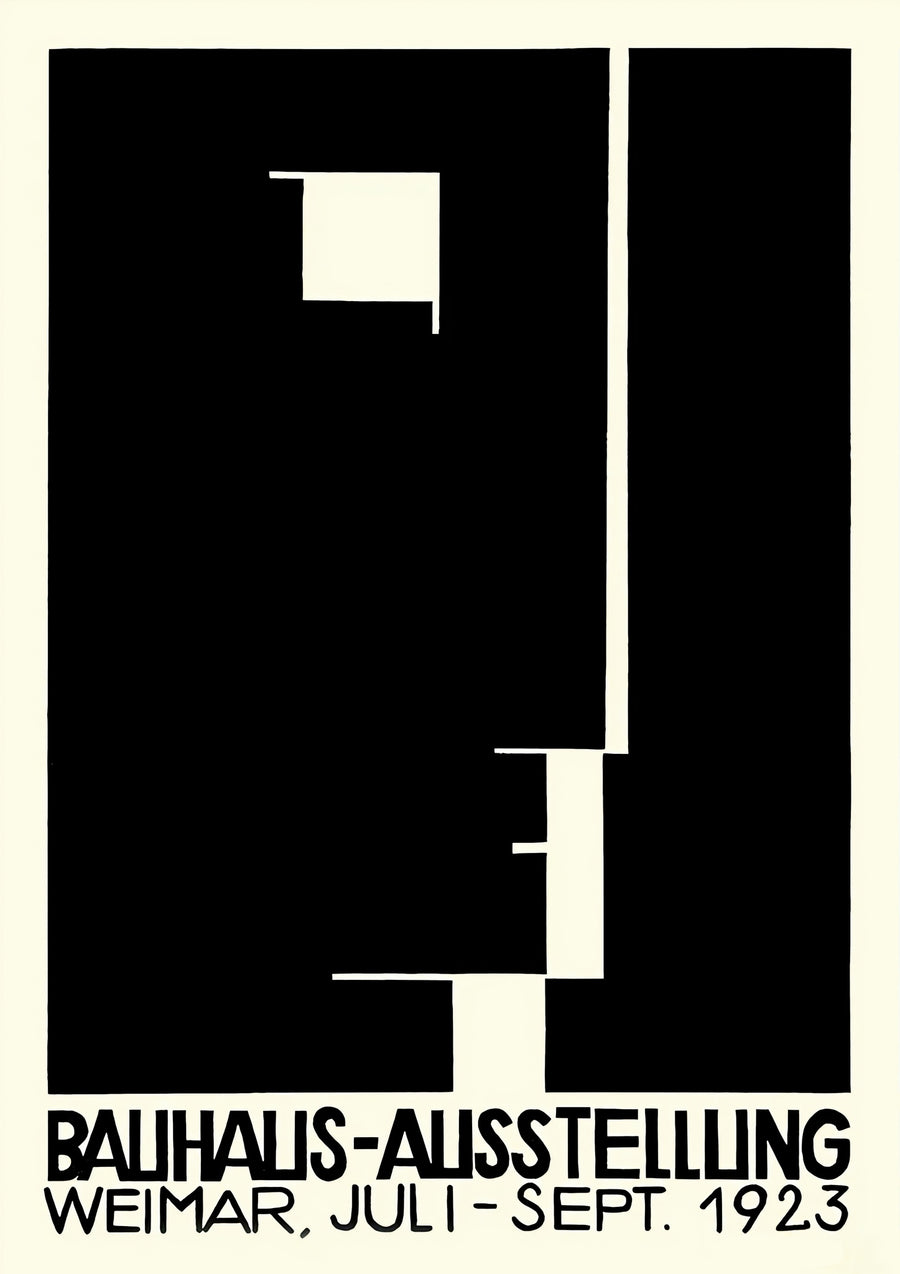 Bauhaus Ansikte - Print only