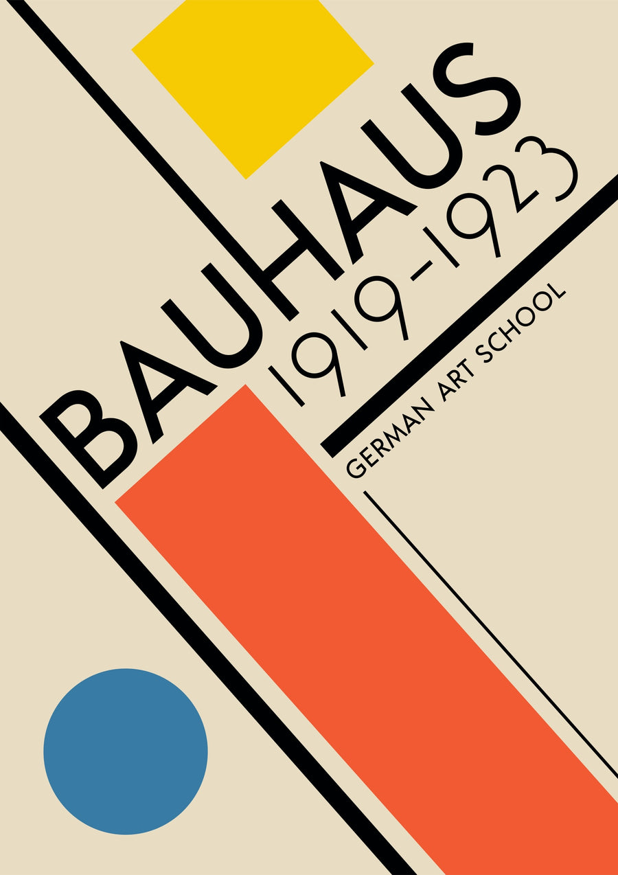 Bauhaus School - Print only