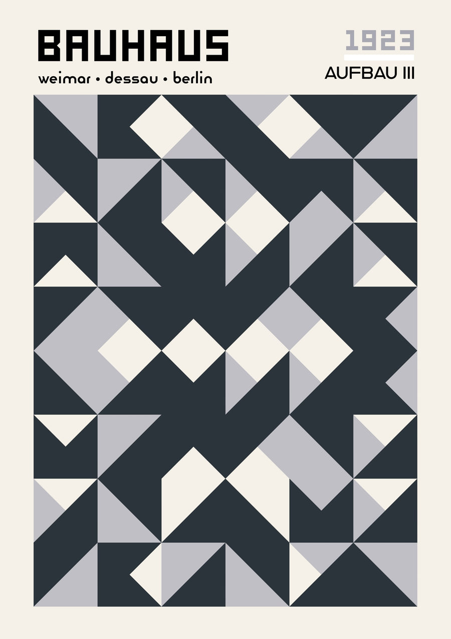 Komposition III: Monokrom - Print only