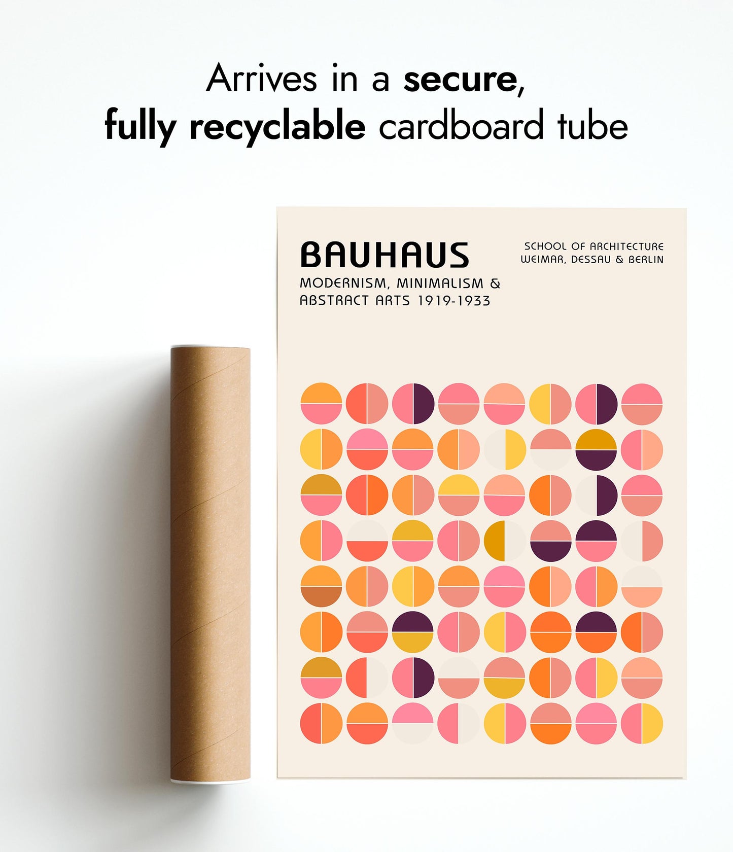 Pink & Orange Circles