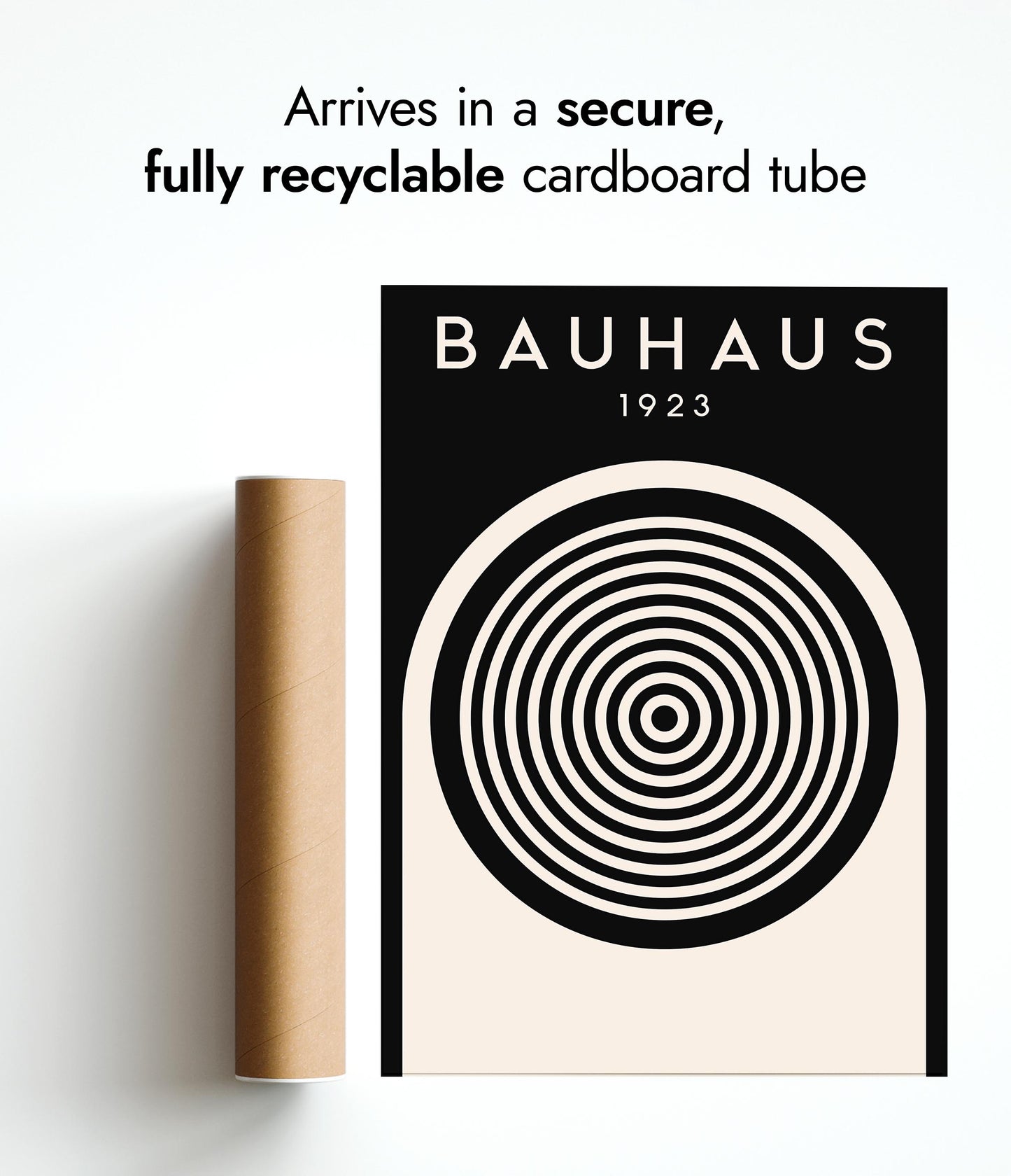 Circles, White on Black