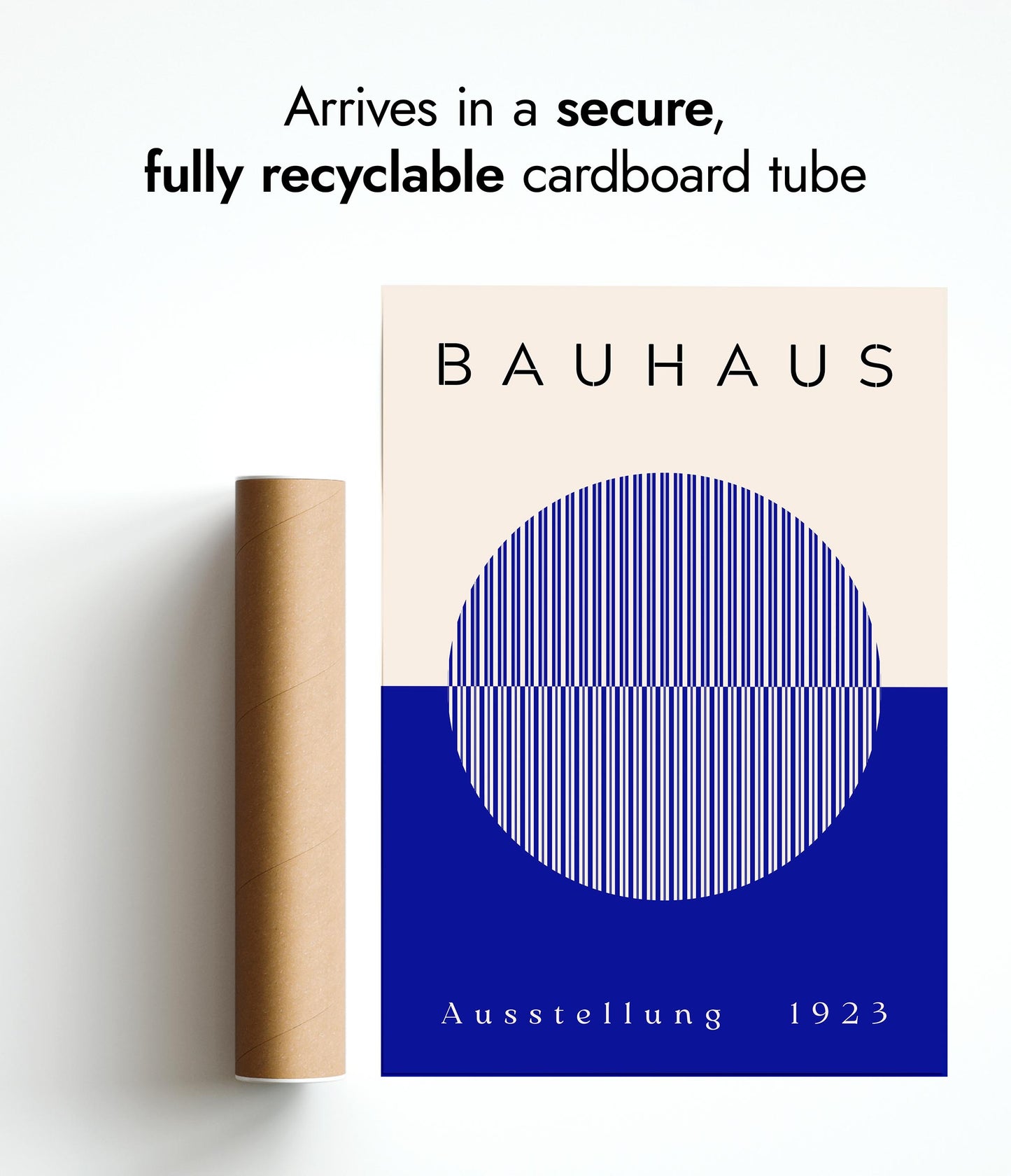 Blue & White Interlocking Circles