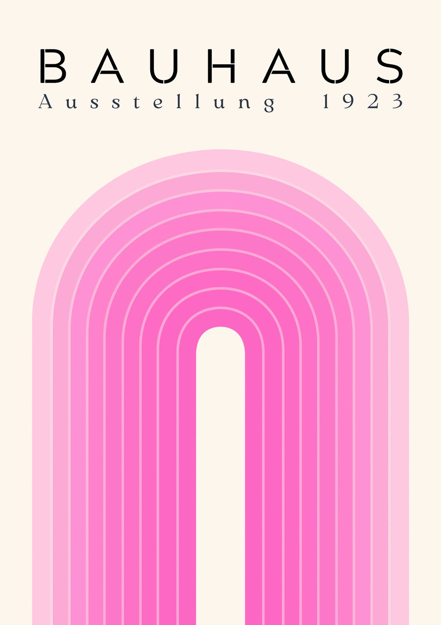 Roze bogen - Print only