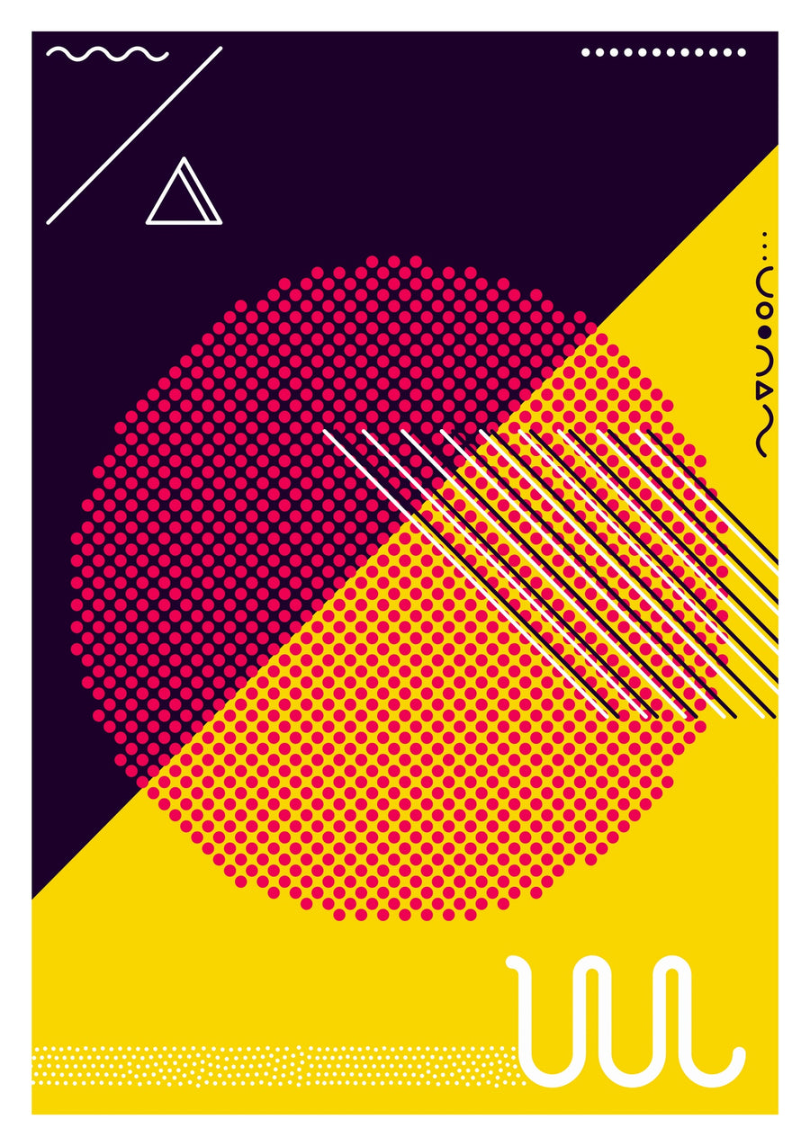 Prickad cirkel - Print only