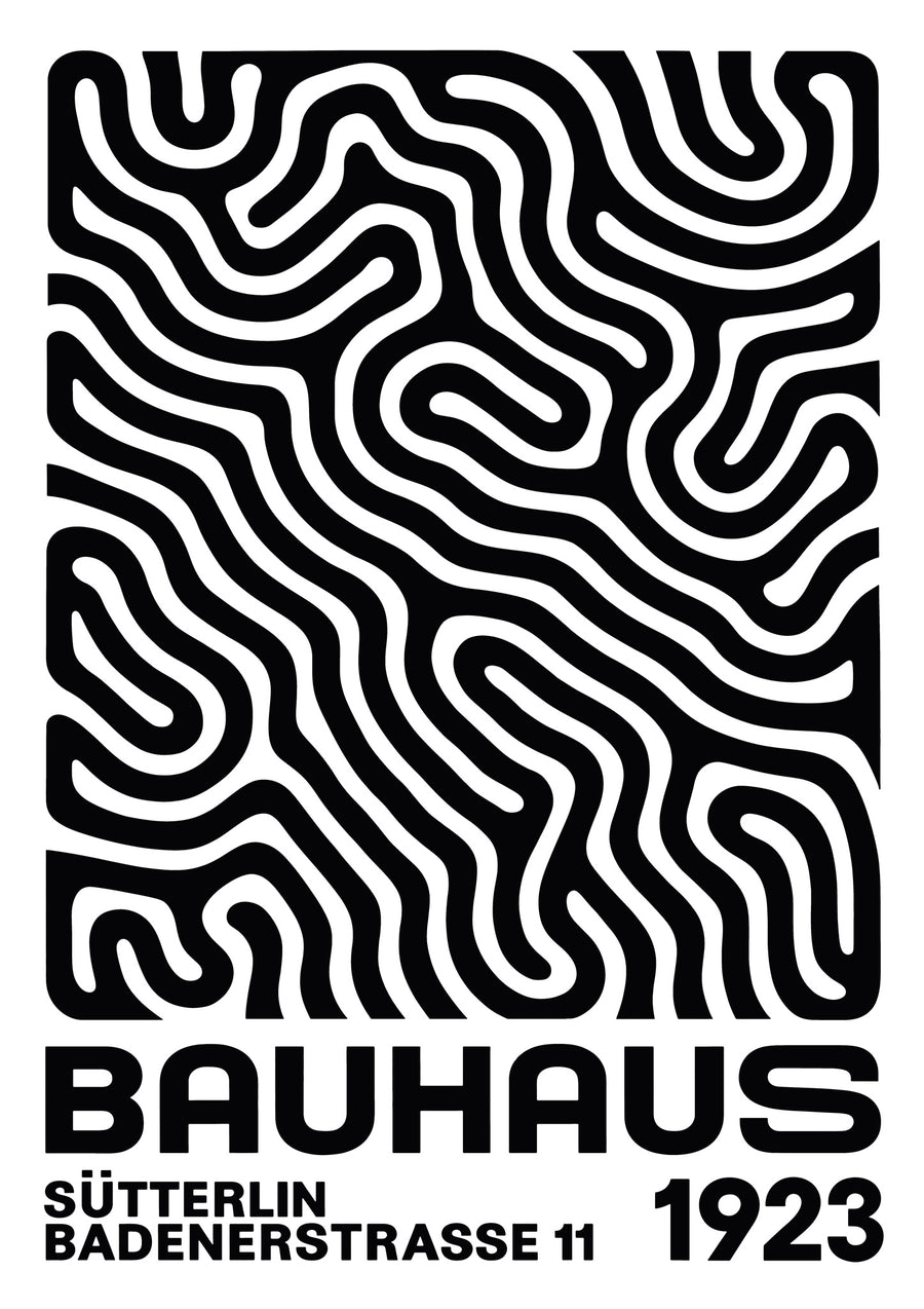 Bauhaus-slingor - Print only