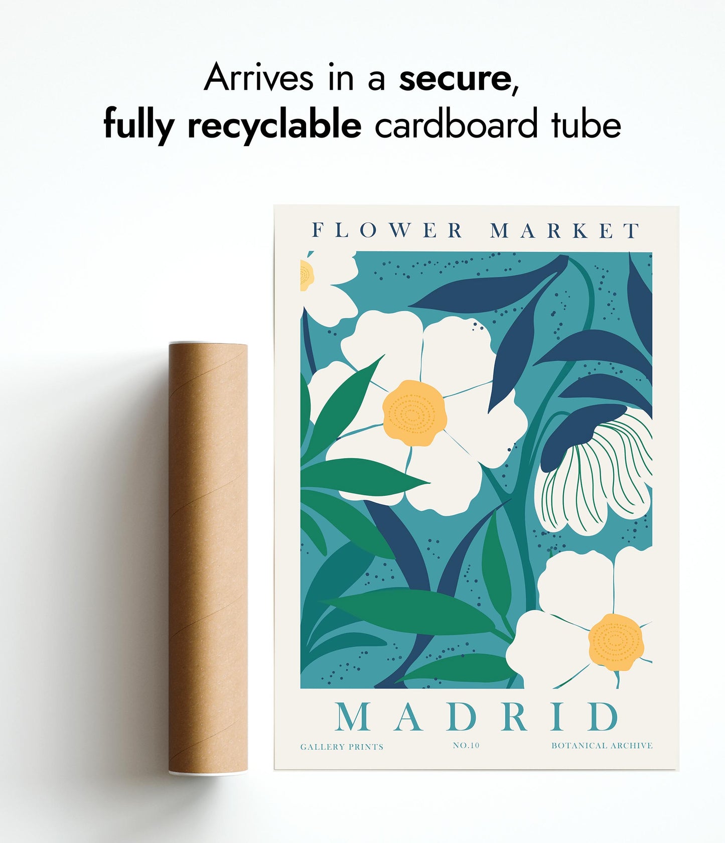 Bloemenmarkt van Madrid