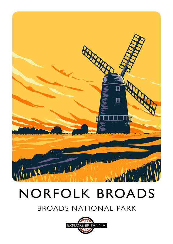 Marais de Norfolk, Parc national des Broads
