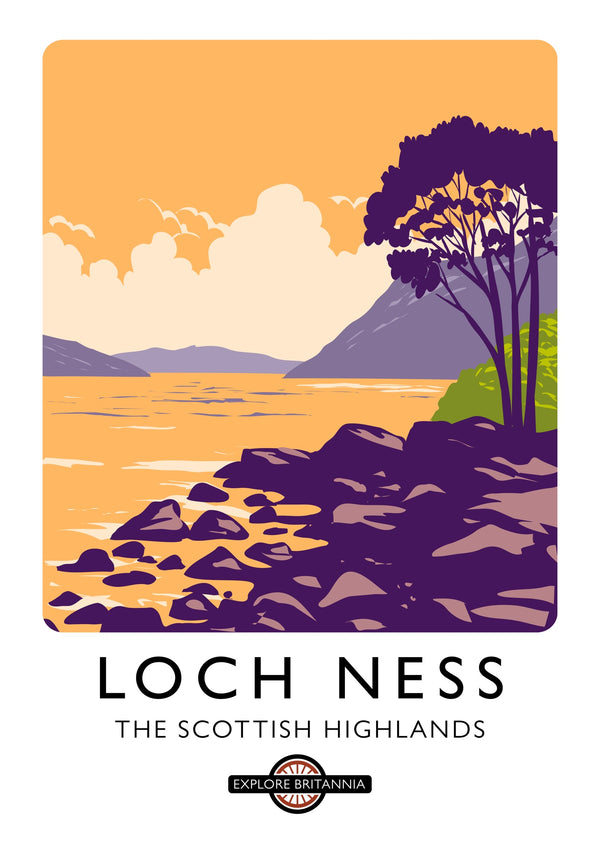 Loch Ness, les Highlands écossaises