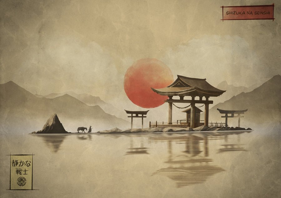 Shizuka Na Senshi, Tranquil Warrior - Print only