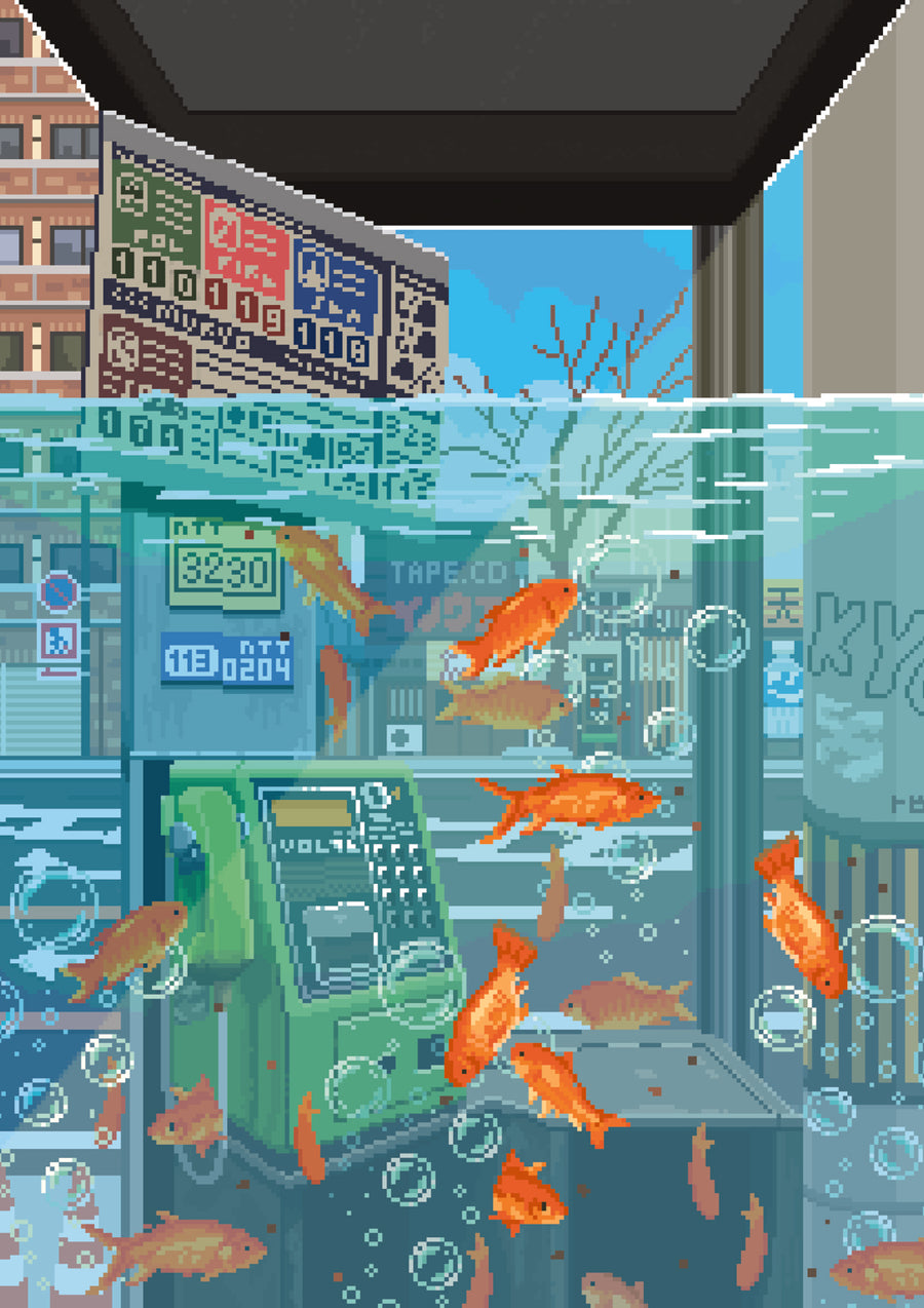 The Aquarium Booth - Print only