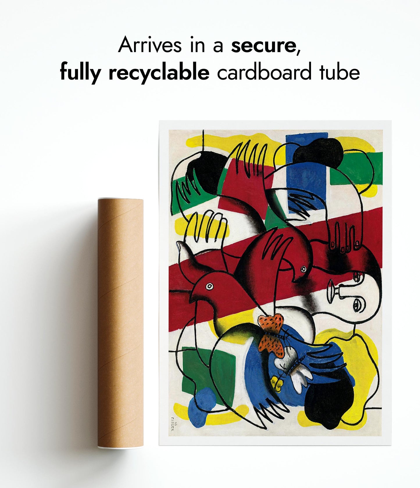 Composition with Two Butterflies