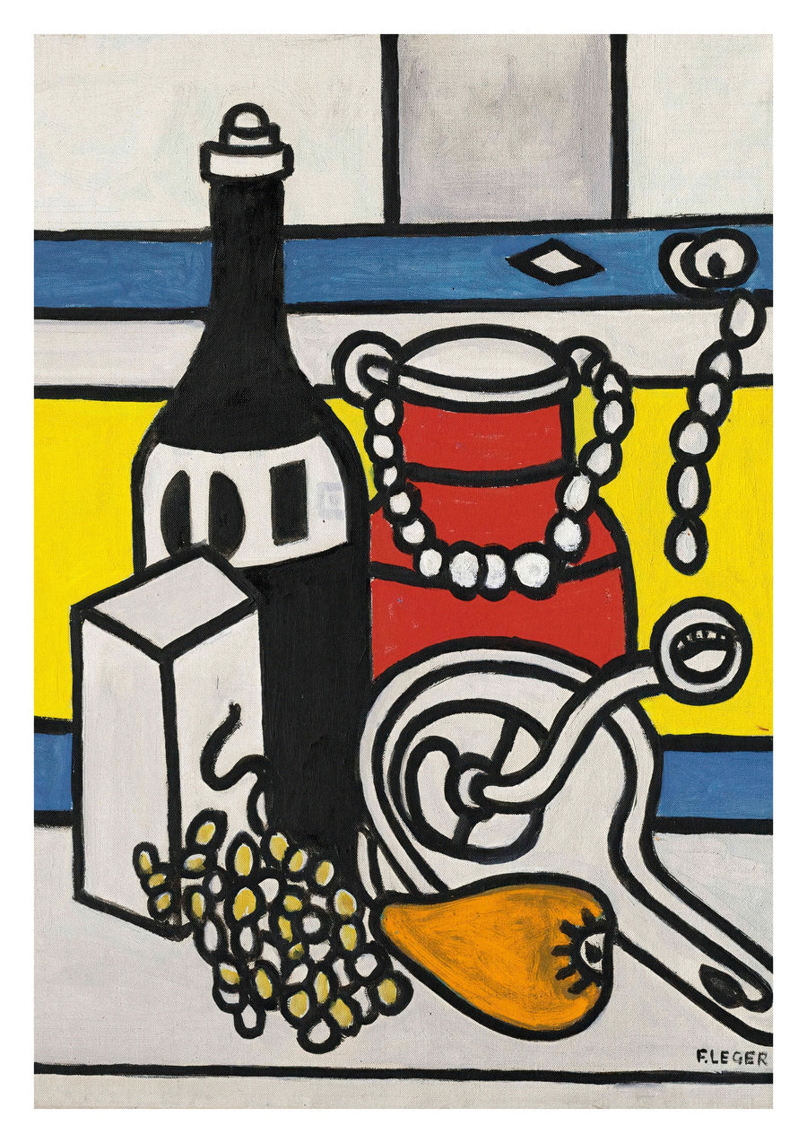 La Bouteille Noire - Print only