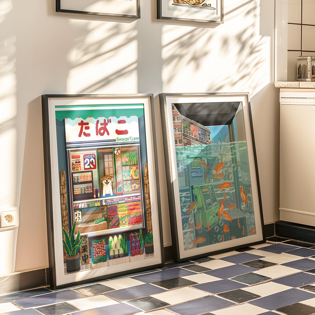 Japanische Galerie Wand II