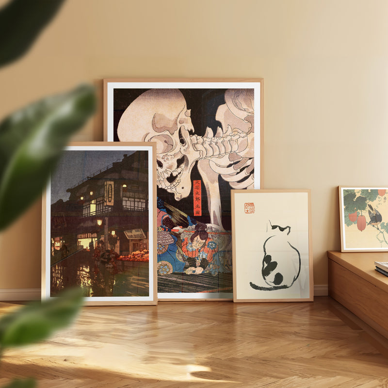 Mur de galerie japonais II
