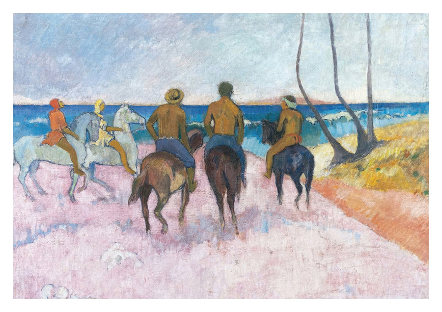 Ruiters op het Strand - Print only